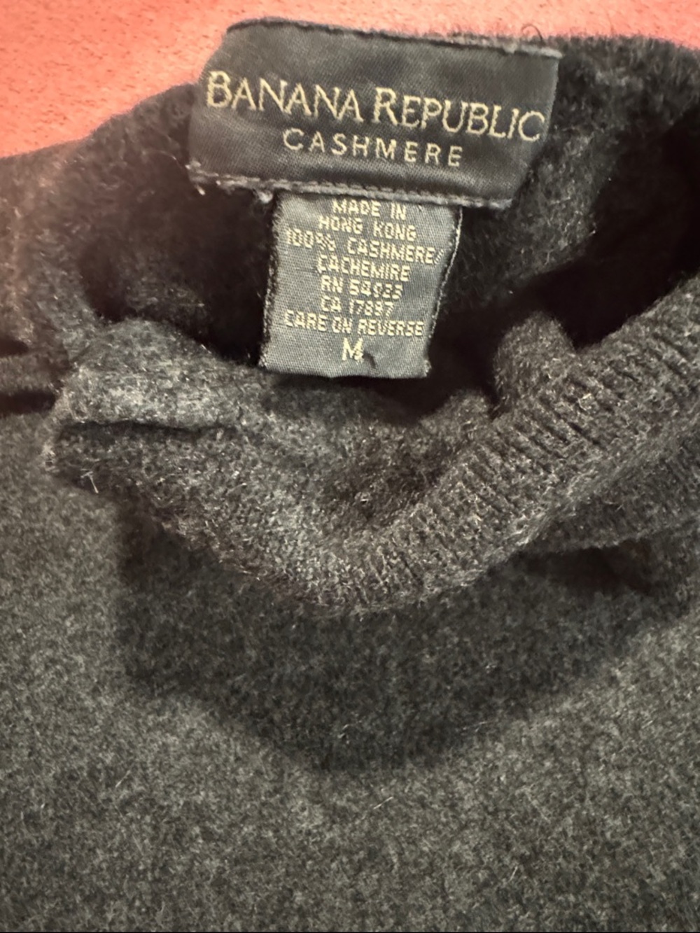 Banana Republic Charcoal Sleeveless Turtleneck Sweater - Picture 6 of 8